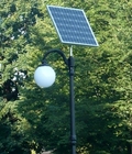 Eighteen solar street lamps for Czarna Dabrowka community.