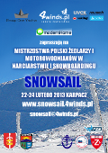 We invite You to Polish Championship of Sailors and Motor Sport fans in Skiing and Snowboarding SNOWSAIL 2013!